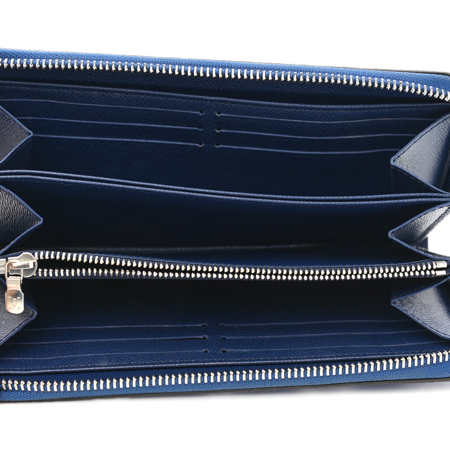 Louis Vuitton Monogram Escale Zippy Wallet Blue 5 of 7