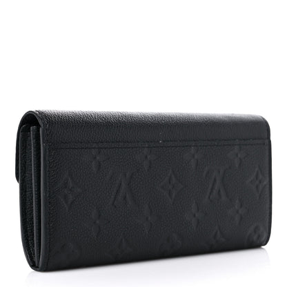 Louis Vuitton Empreinte Sarah Wallet NM Black 3 of 9