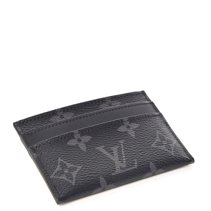 Louis Vuitton Monogram Eclipse Porte-Cartes Double Card Holder 4 of 8