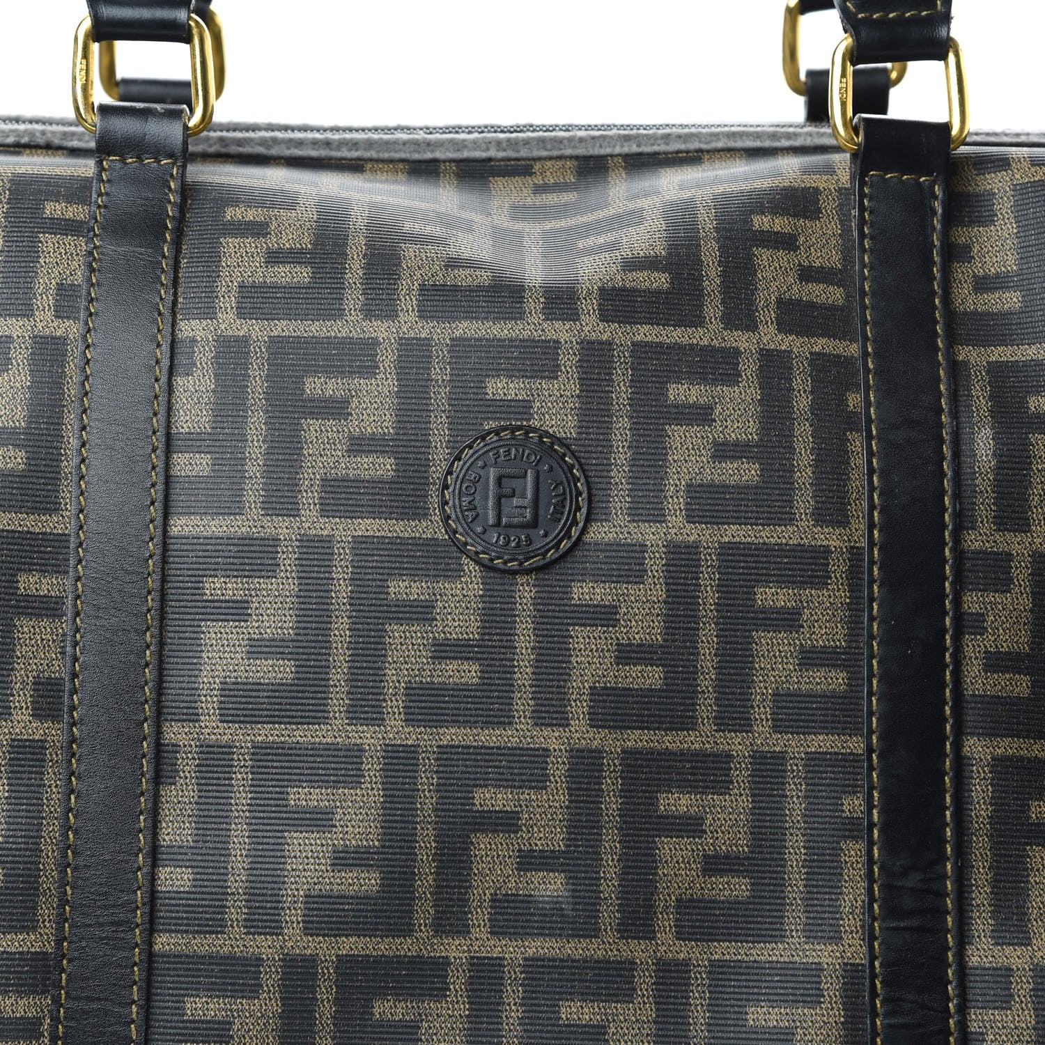 Fendi Zucca Spalmati Duffle Tobacco 8 of 8