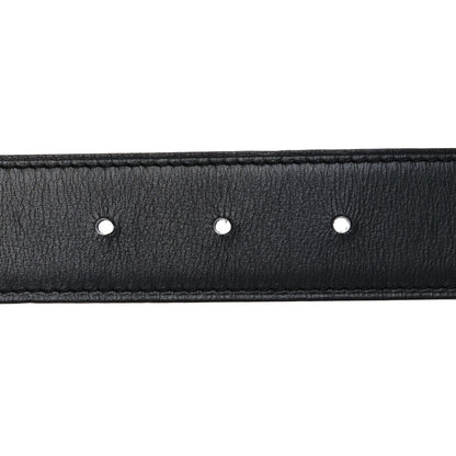 Hermes Box Togo 32mm H Belt 80 32 Black Bleu Nuit 3 of 6