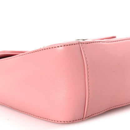 Gucci Calfskin Matelasse Mini GG Marmont Top Handle Shoulder Bag Wild Rose 9 of 17