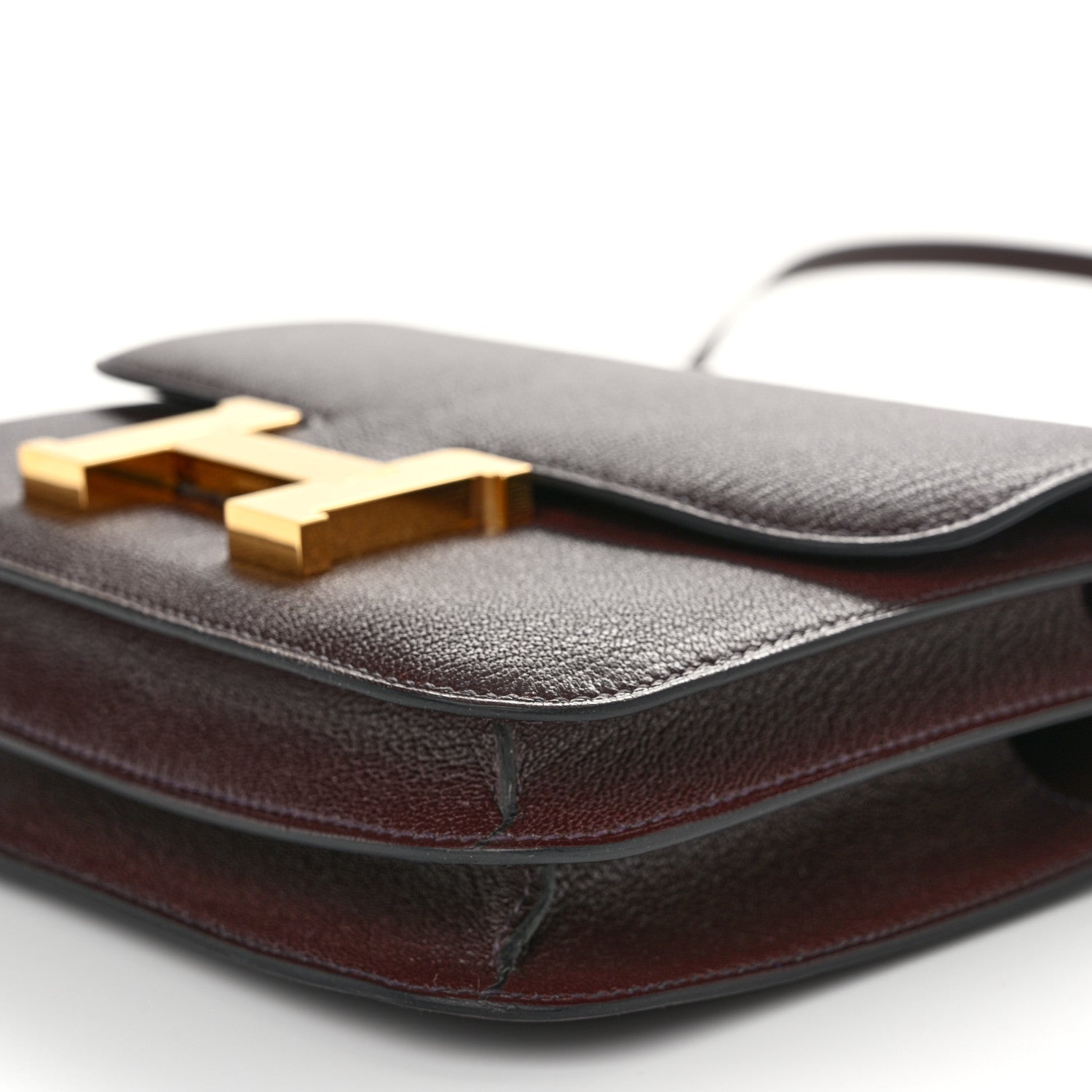 Hermes Chevre Mysore Constance 18 Rouge Sellier 10 of 11