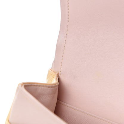 Chanel Patent Quilted Jumbo Double Flap Light Pink 9 of 13