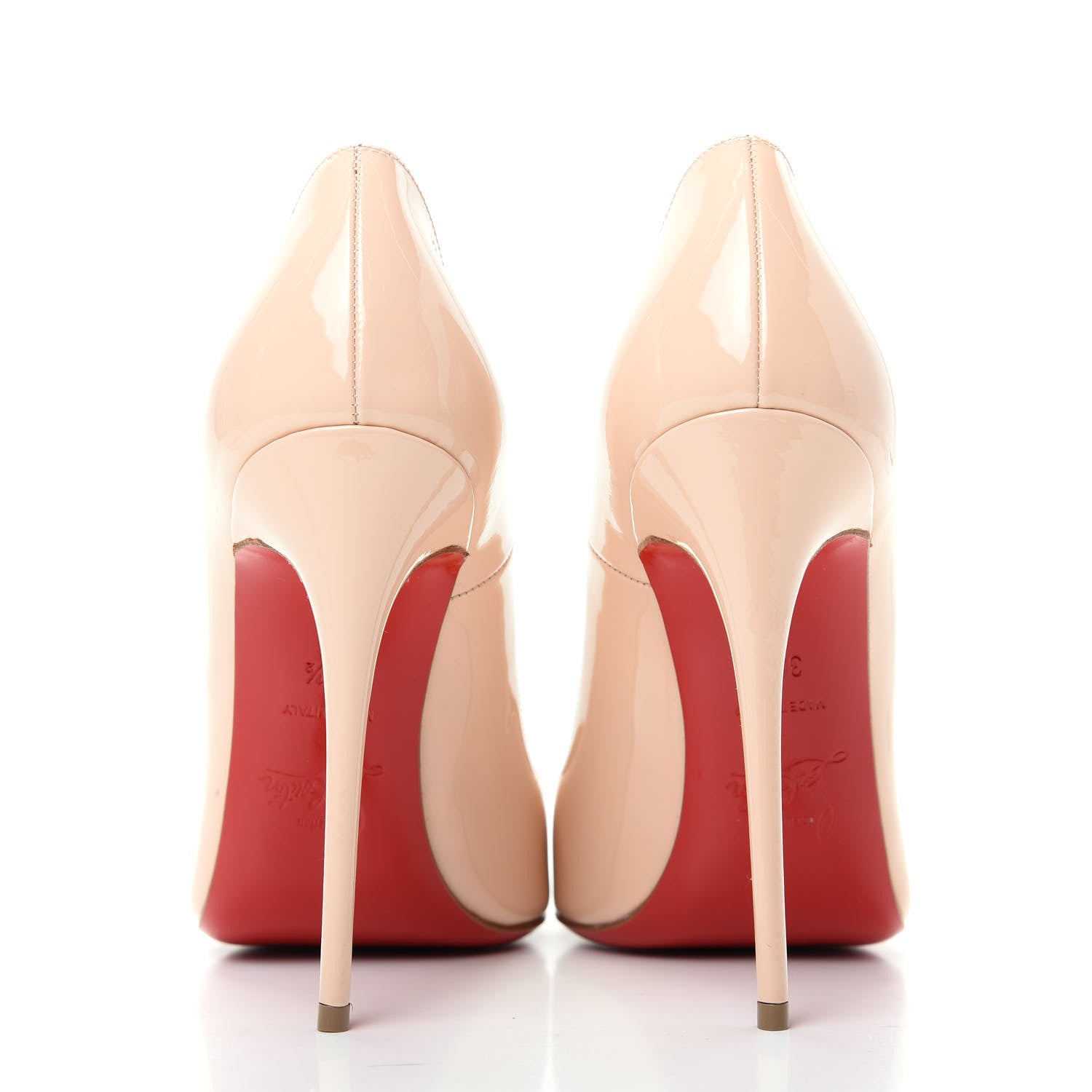 Christian Louboutin Patent So Kate 120 Pumps 36.5 Poudre 7 of 9