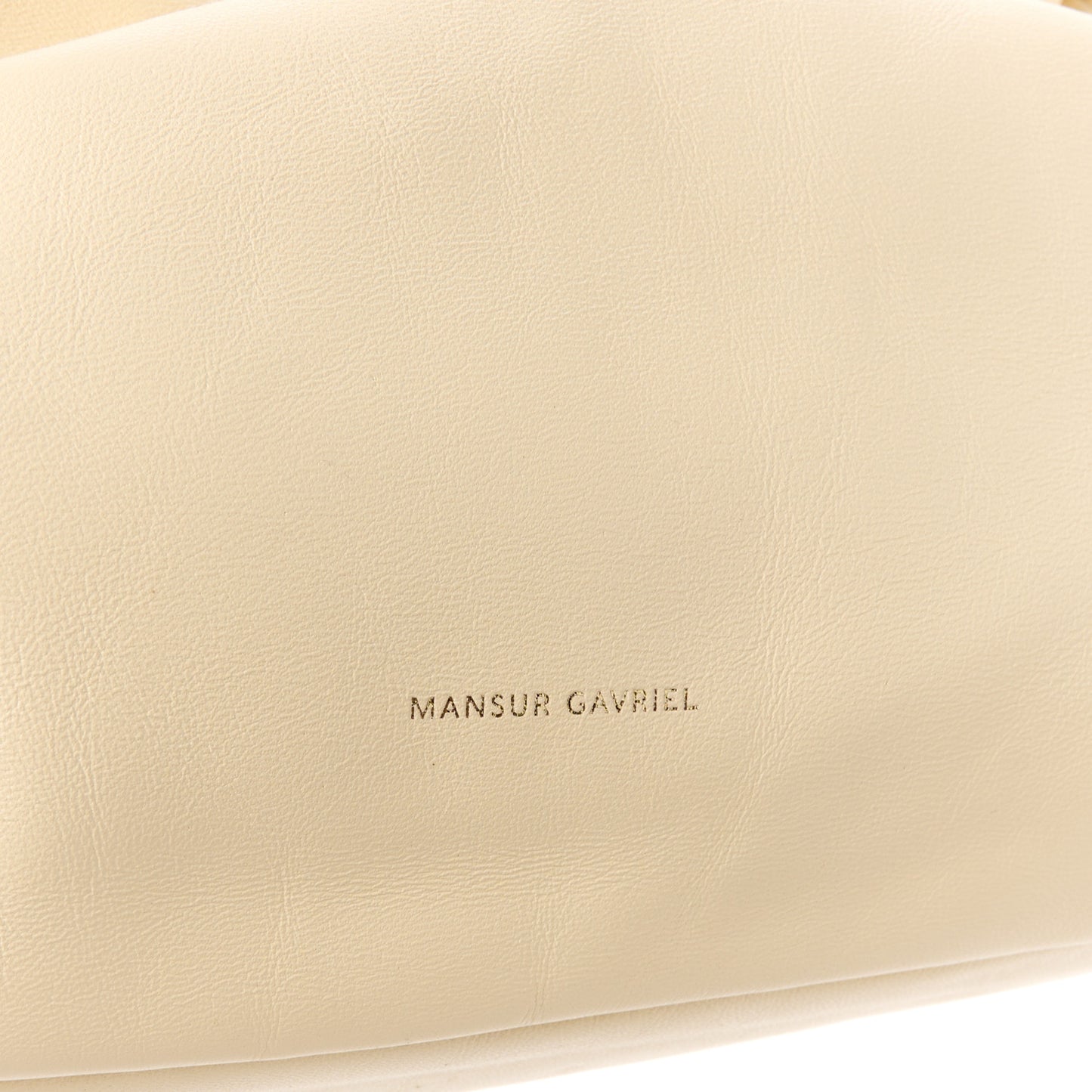 Lambskin Cloud Clutch Crema