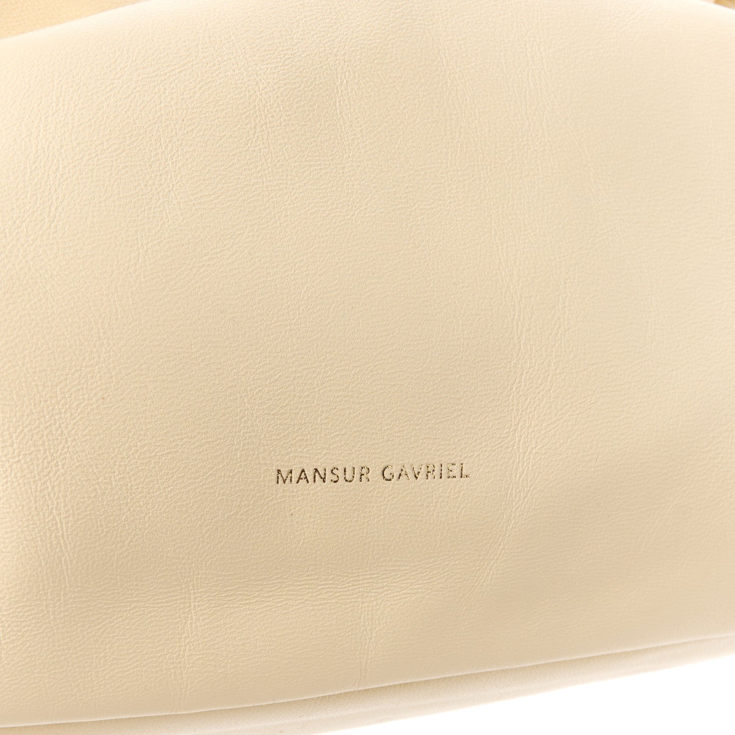 Mansur Gavriel Lambskin Cloud Clutch Crema 8 of 11