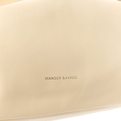 Mansur Gavriel Lambskin Cloud Clutch Crema 8 of 11