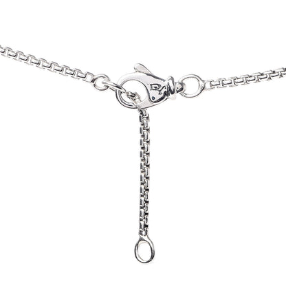 Tiffany DAVID YURMAN Sterling Silver Diamond Starburst 5 Station Necklace 4 of 4