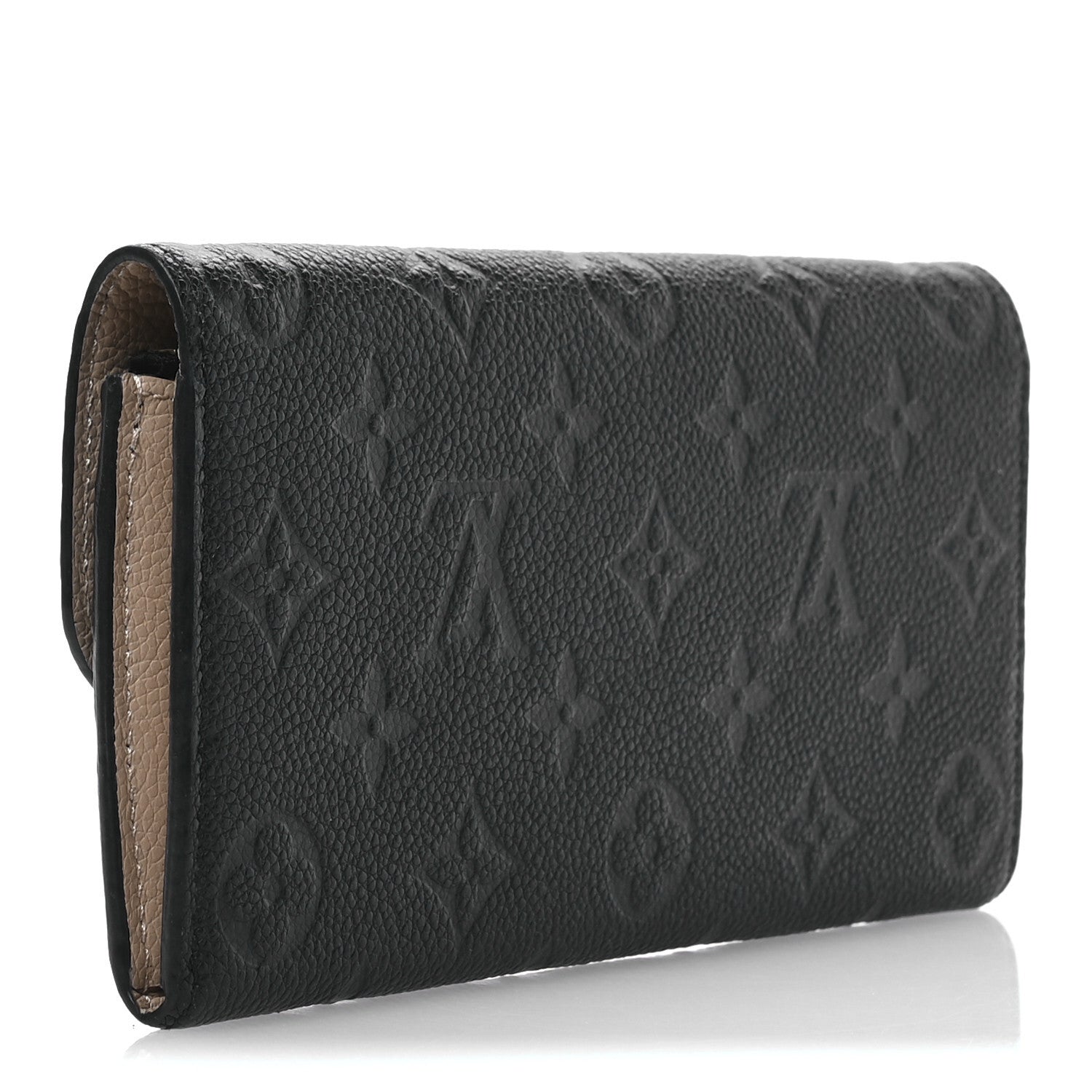 Louis Vuitton Empreinte Emilie Wallet Black Dune 3 of 9