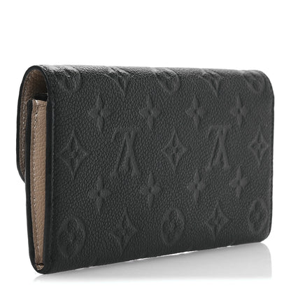 Louis Vuitton Empreinte Emilie Wallet Black Dune 3 of 9