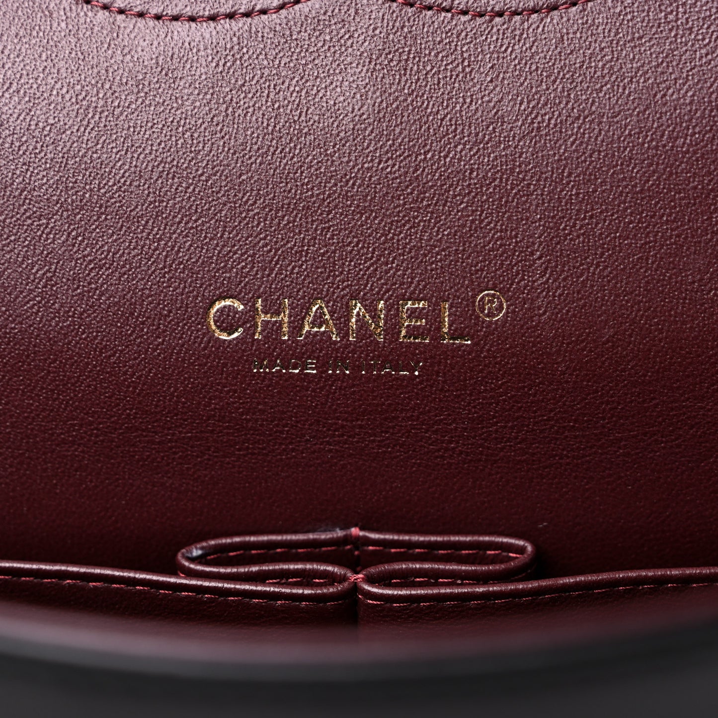 Lambskin Quilted Maxi Double Flap Black