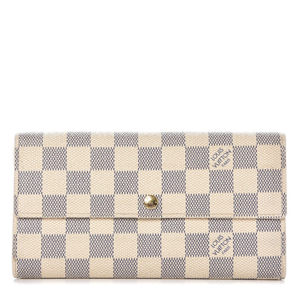 Louis Vuitton Damier Azur Sarah Wallet 1 of 7
