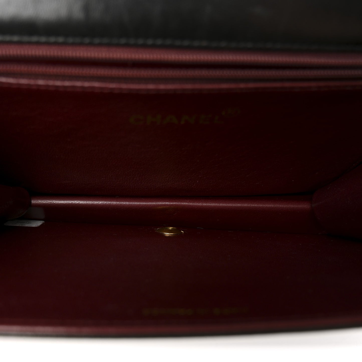 Lambskin Quilted Small Single Flap Bag Black