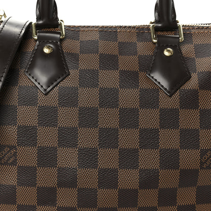 Louis Vuitton Damier Ebene Speedy Bandouliere 25 8 of 11