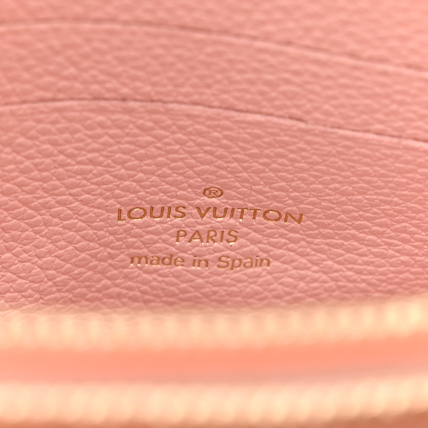 Empreinte Monogram Double Zip Pochette Rose