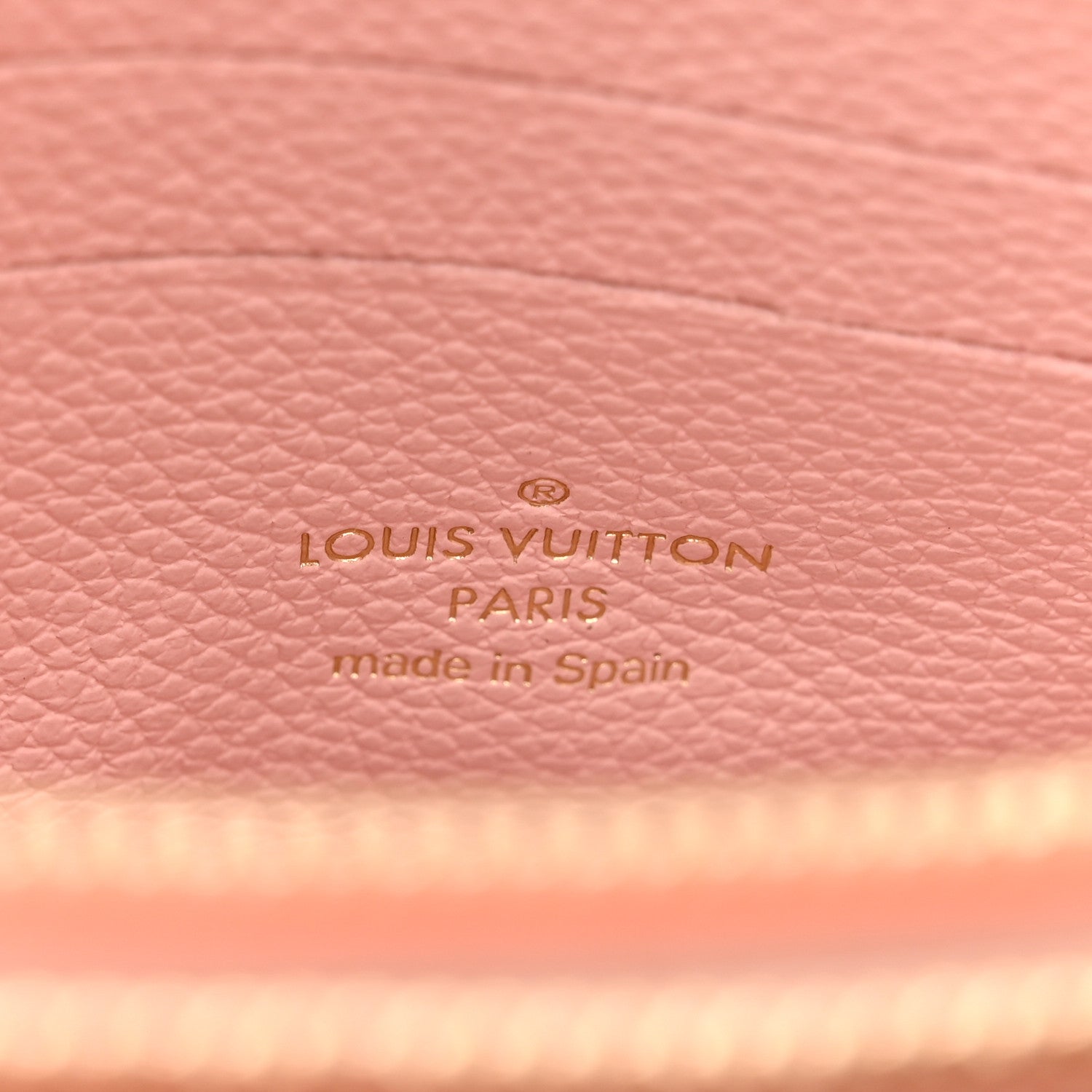 Louis Vuitton Empreinte Monogram Double Zip Pochette Rose 7 of 10