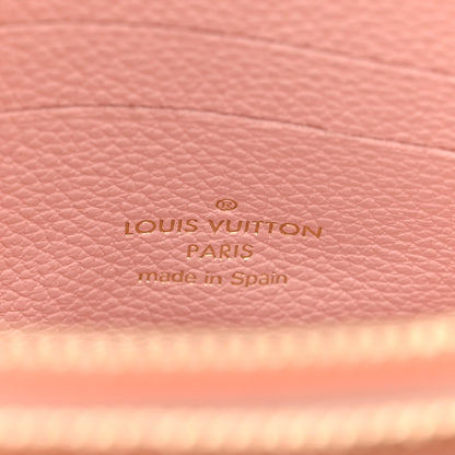 Louis Vuitton Empreinte Monogram Double Zip Pochette Rose 7 of 10