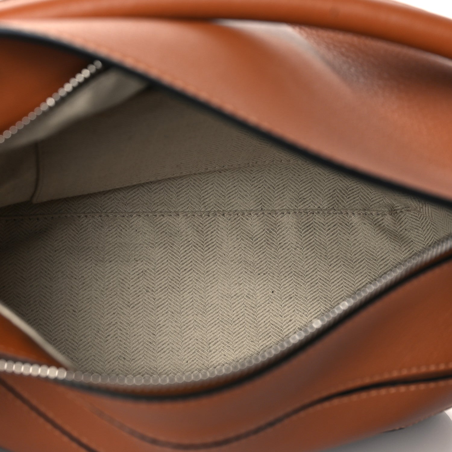 Loewe Calfskin Small Puzzle Bag Tan 5 of 10