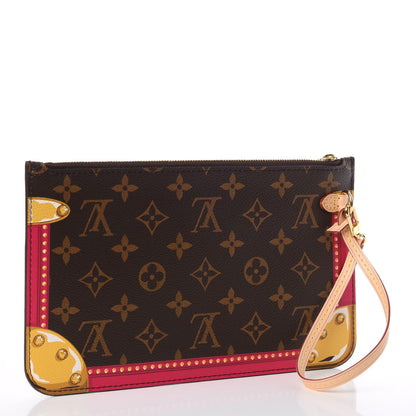 Louis Vuitton Monogram Summer Trunks MM GM Pochette 3 of 8