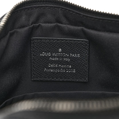 Louis Vuitton Taiga Outdoor Messenger PM Black 6 of 10