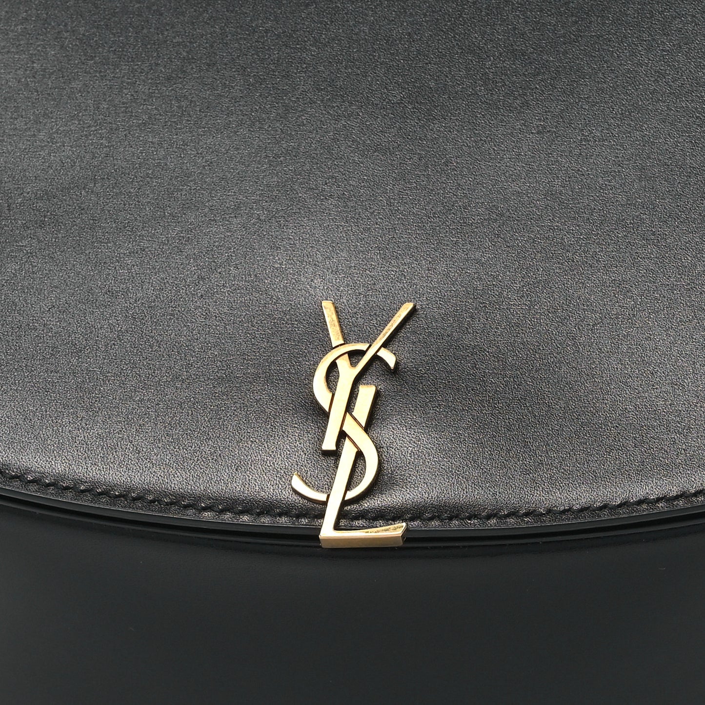 Box Calfskin Mini Voltaire Top Handle Bag Black