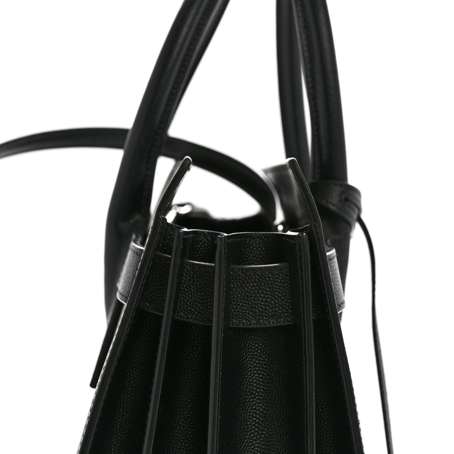 Saint Laurent Grained Calfskin Small Sac De Jour Black 13 of 16