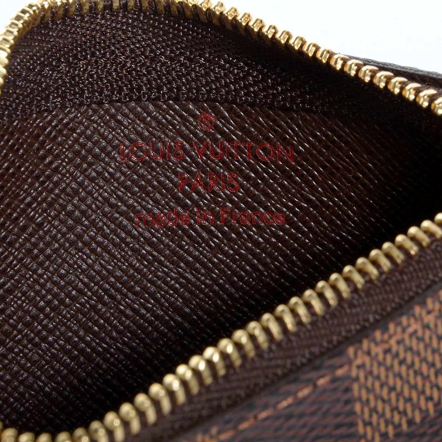 Damier Ebene Key Pouch