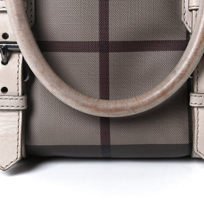 Burberry Smoked Check Small Chester Bowling Bag Trench 12 of 13