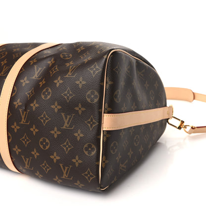 Louis Vuitton Monogram Keepall Bandouliere 50 8 of 9