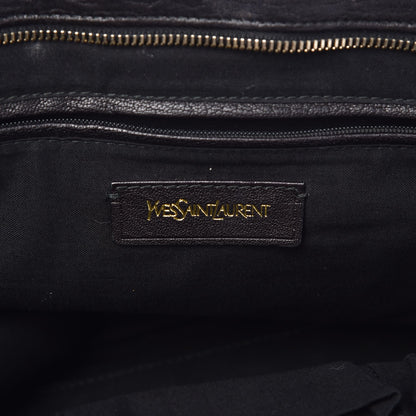 Saint Laurent Sheepskin Large Cabas ChYc Black 6 of 7