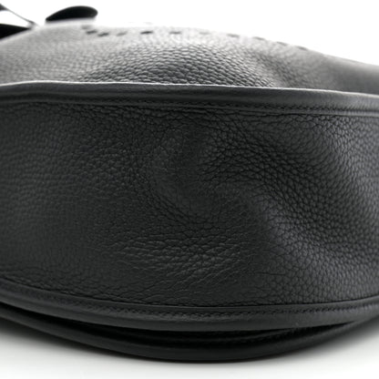 Hermes Taurillon Clemence Evelyne III GM Black 9 of 10