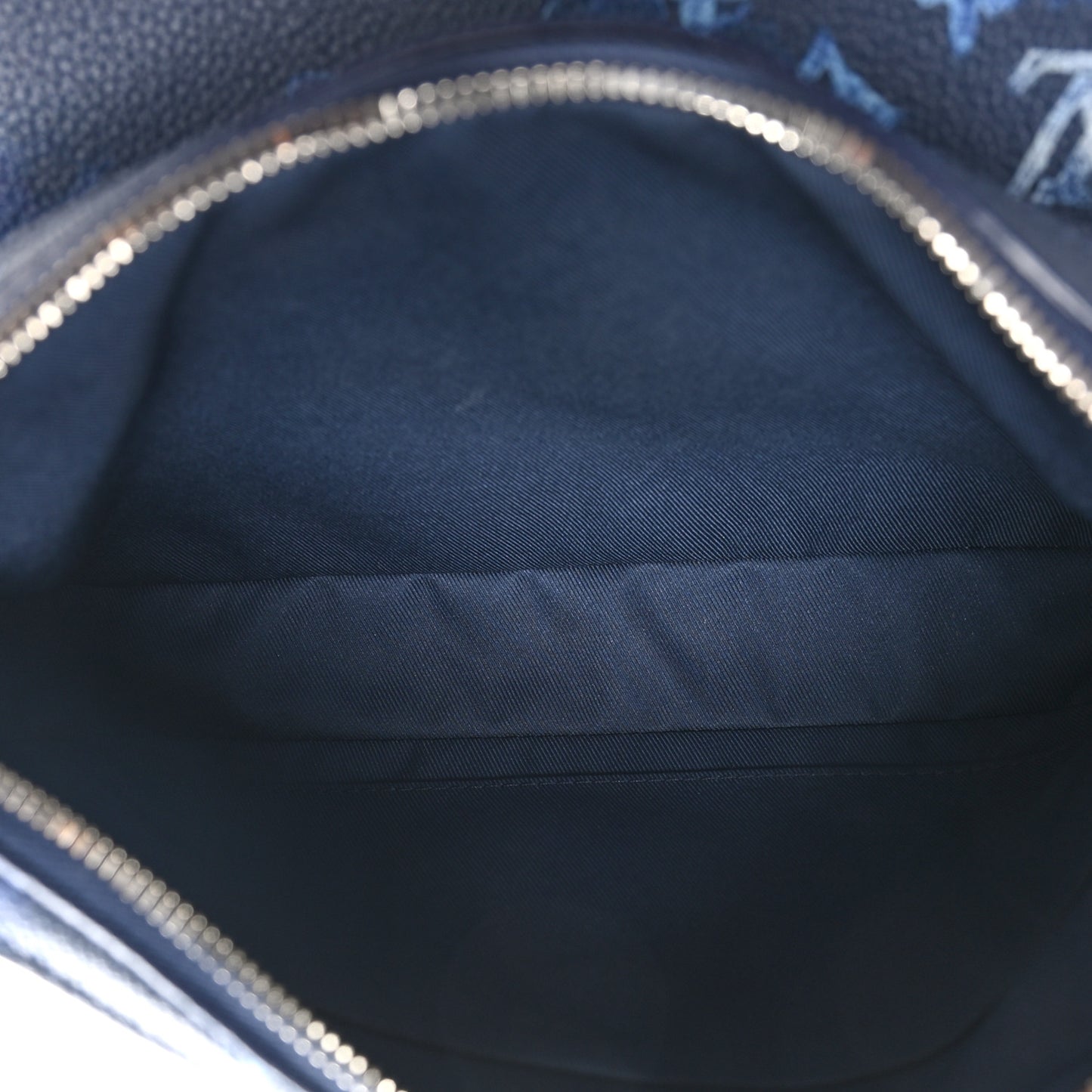 Monogram Ink Watercolor Trio Messenger Bag Blue