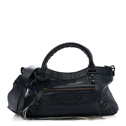Balenciaga Agneau Classic Hardware First Bleu Obscur 1 of 12