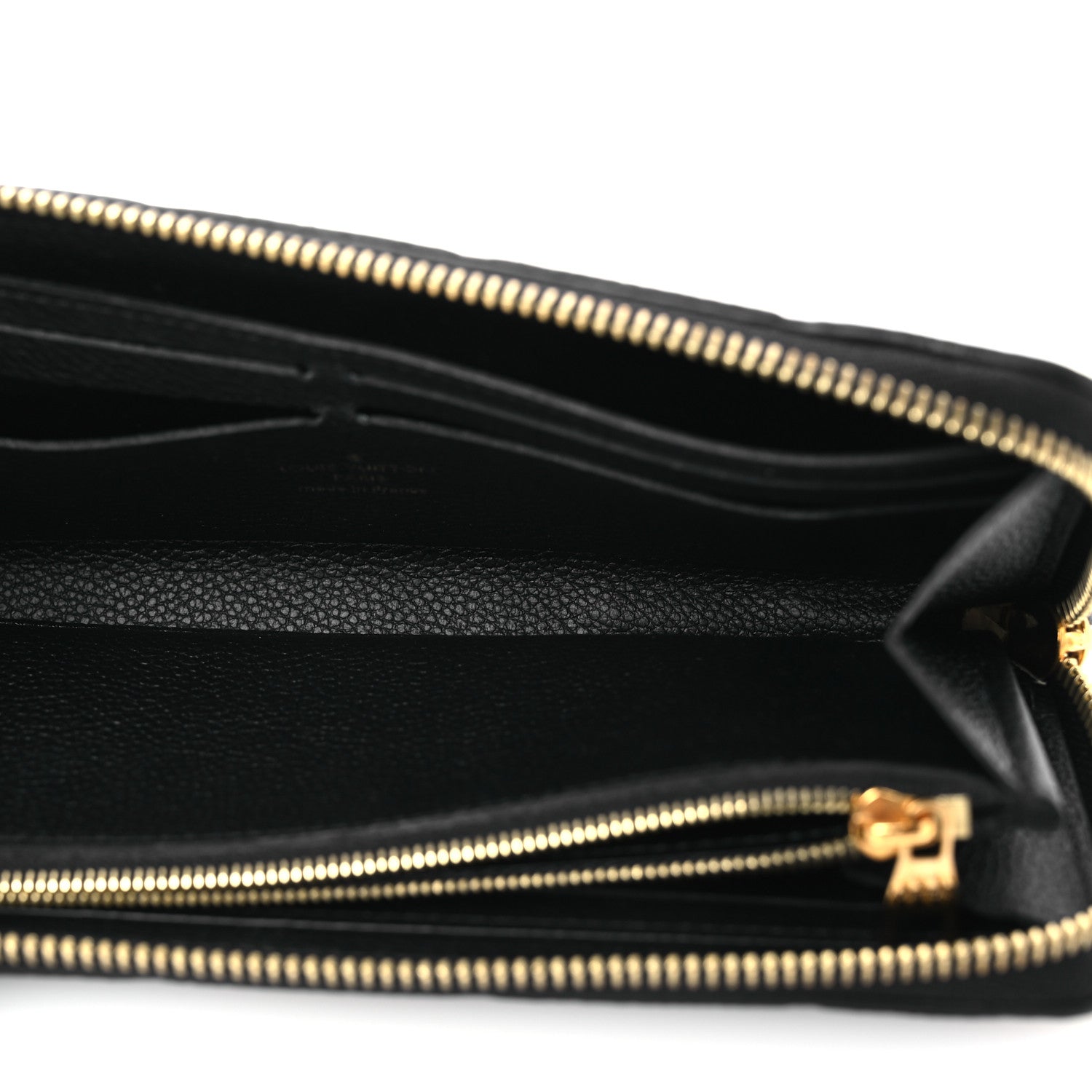 Louis Vuitton Empreinte Clemence Wallet Black 6 of 12