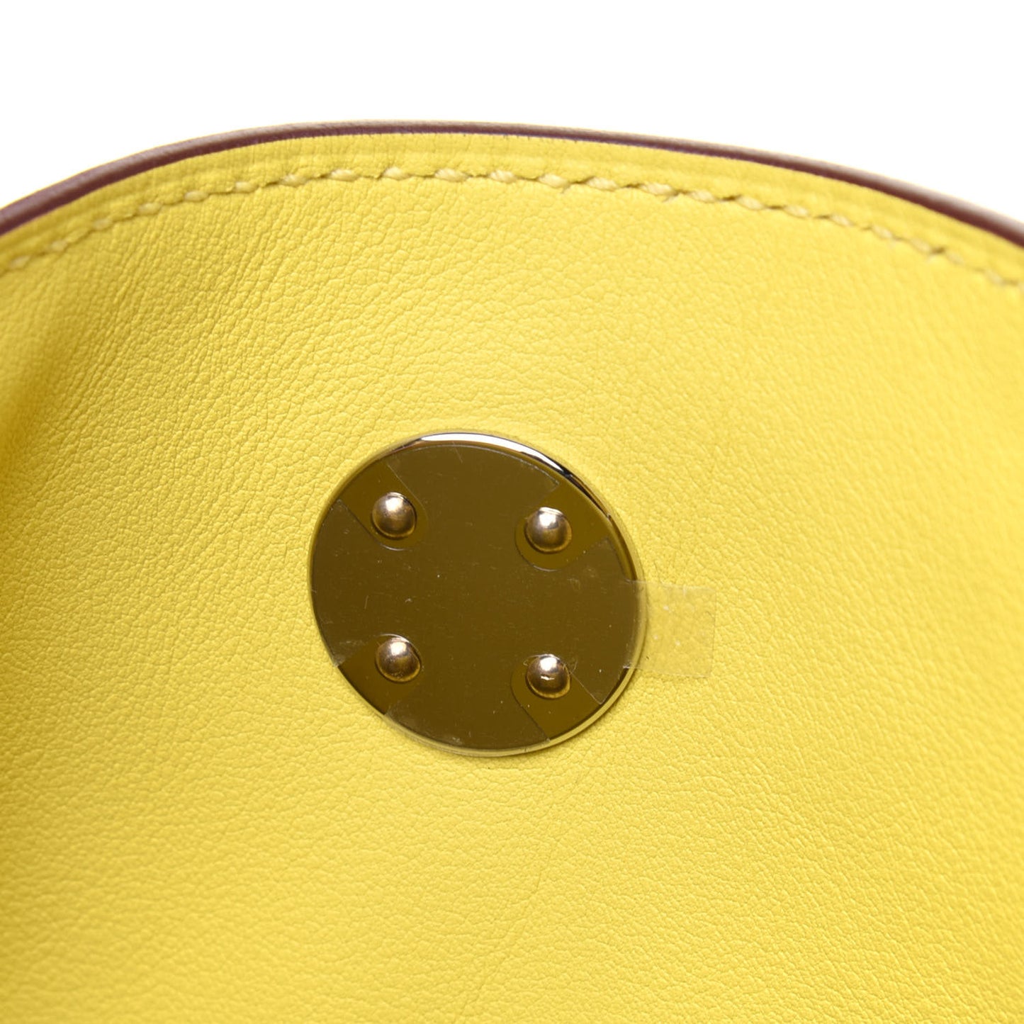 Ostrich Mini Lindy 20 Jaune Citron