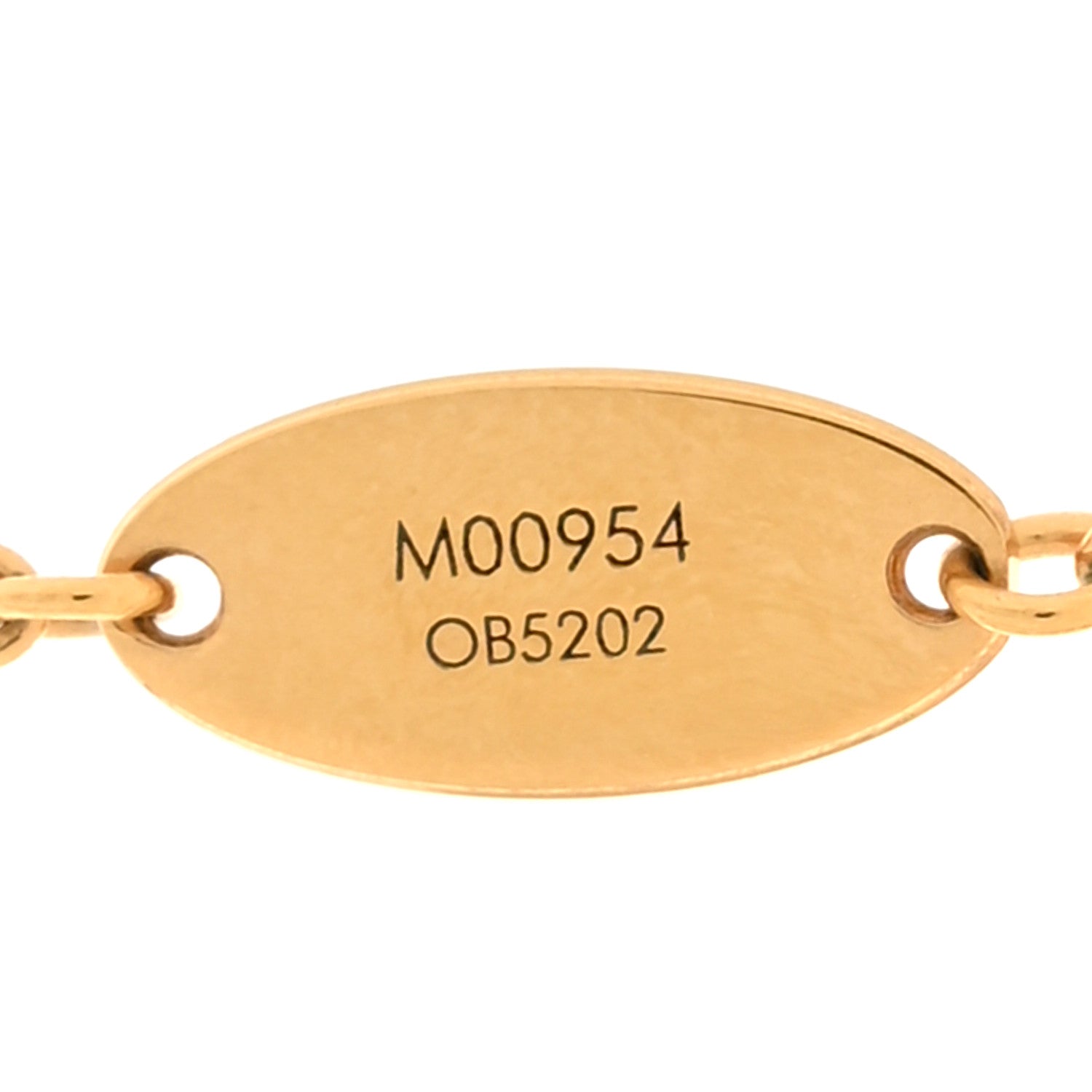 Louis Vuitton Metal Twiggy Flower Necklace Gold 5 of 7