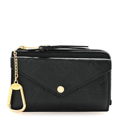 Louis Vuitton Empreinte Recto Verso Card Holder Black 1 of 10