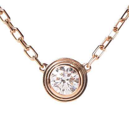 Cartier 18K Pink Gold Diamond LM D'Amour Pendant Necklace 4 of 7