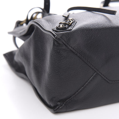 Balenciaga Calfskin Papier Mini A4 Tote Black 8 of 13