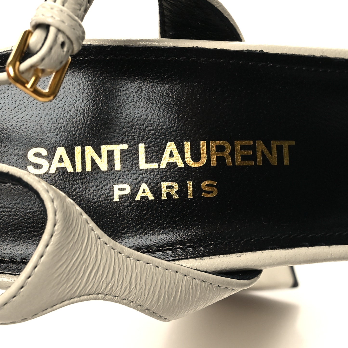 Vendome Bianca 85 Platform Sandals 36 Pearl