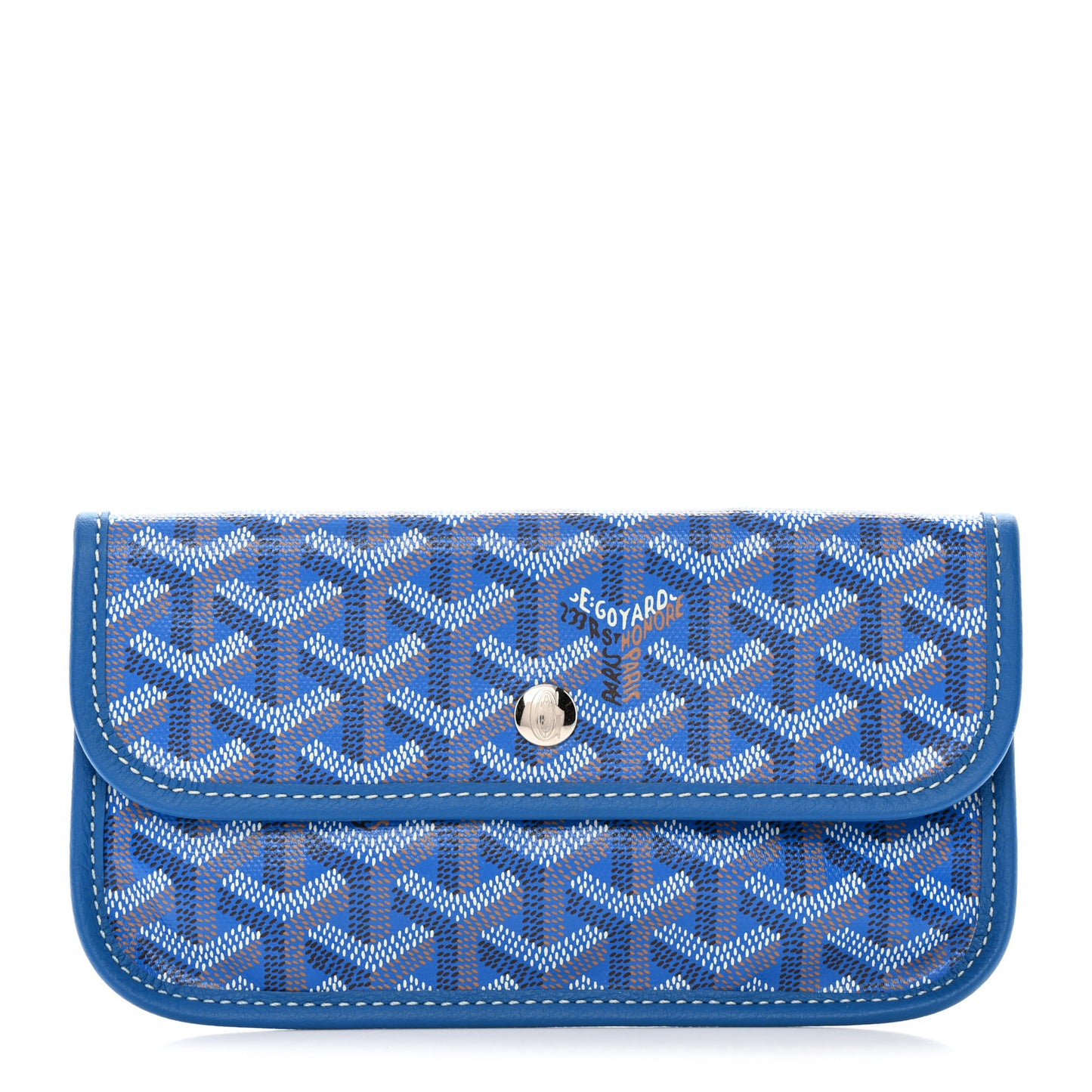 Goyardine Pouch Sky Blue