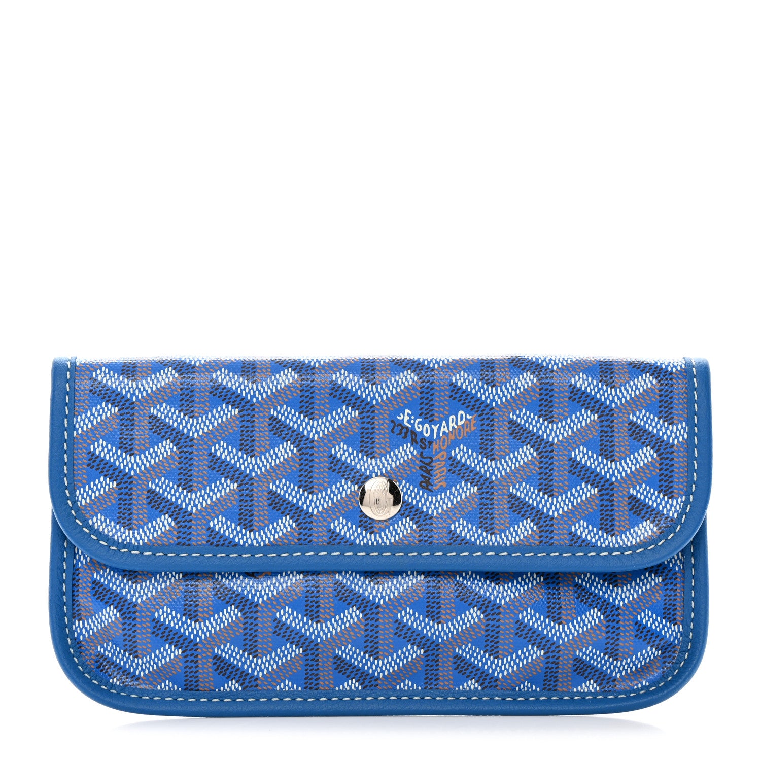 Goyard Goyardine Pouch Sky Blue 1 of 6