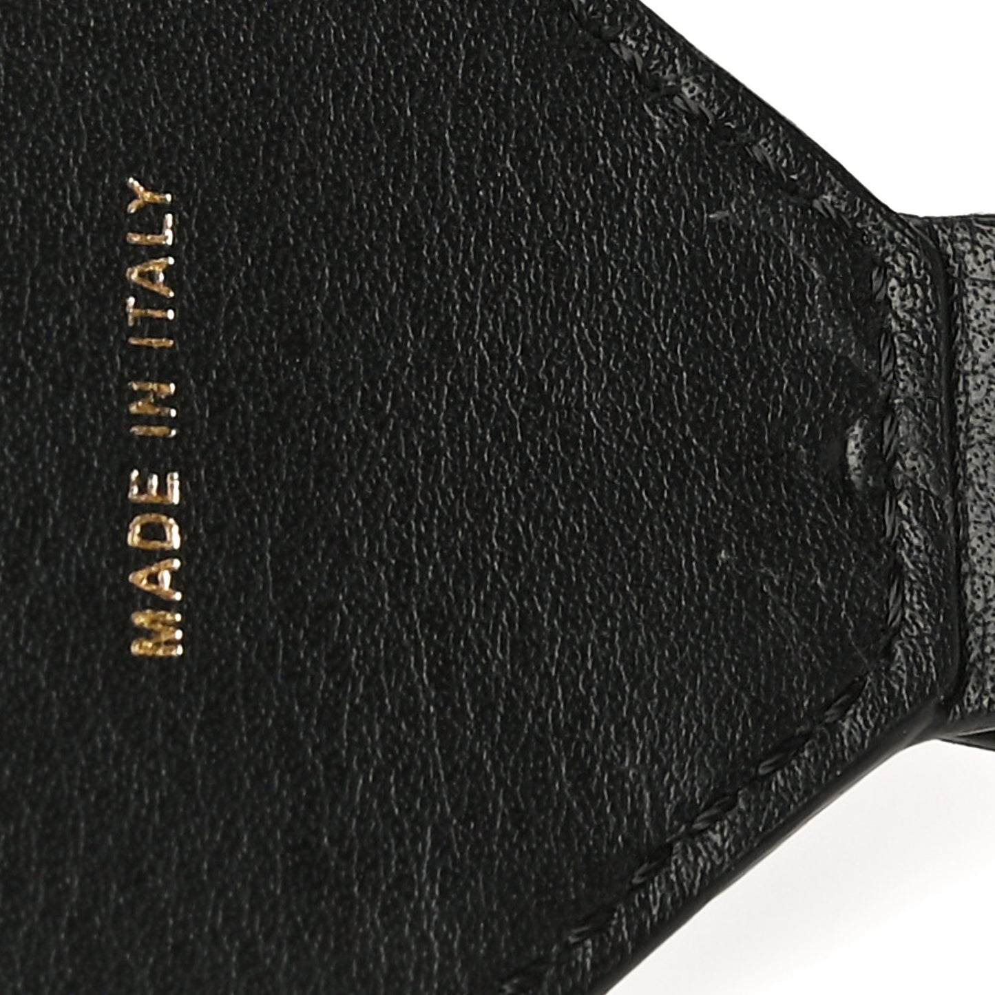 Ribbon Vitello Seta FF 1974 Adjustable Strap You Fango Marrone Black