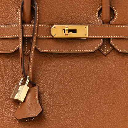 Hermes Togo Birkin 35 Gold 8 of 21