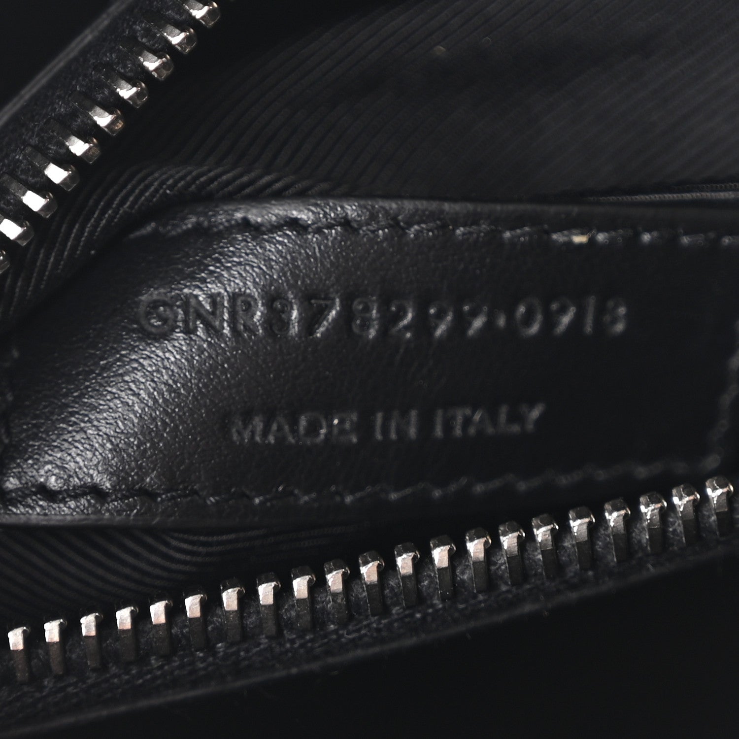 Saint Laurent Calfskin Crocodile Embossed Small Sac de Jour Black 7 of 10
