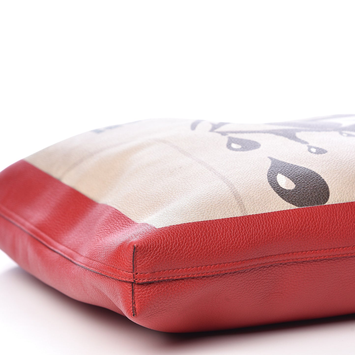Calfskin Elton John Levon-Goodbye Tote Red