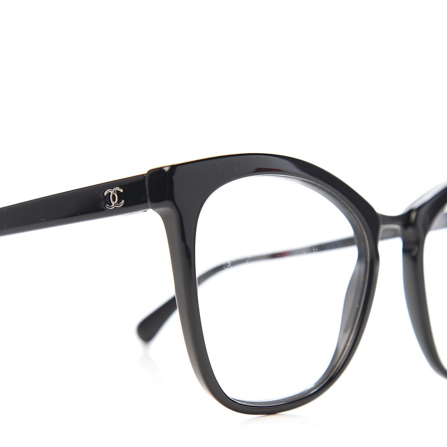 Chanel CC Clip On Sunglasses Set 5393 Black 7 of 8
