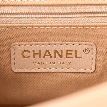 Chanel Caviar Quilted Small Business Affinity Flap Beige 6 of 11