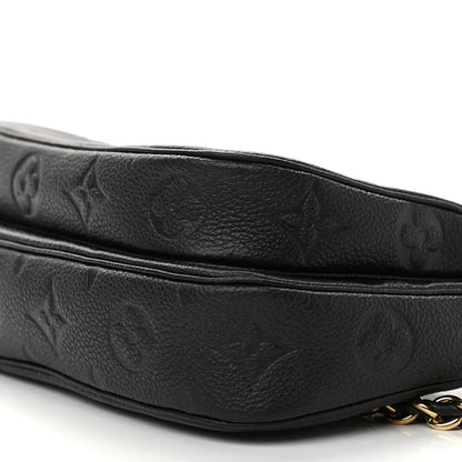 Louis Vuitton Empreinte Monogram Giant Multi Pochette Accessories Black 9 of 10
